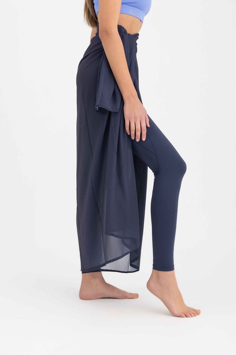 Libra Sport Chiffon Wrap - Navy - Image 3