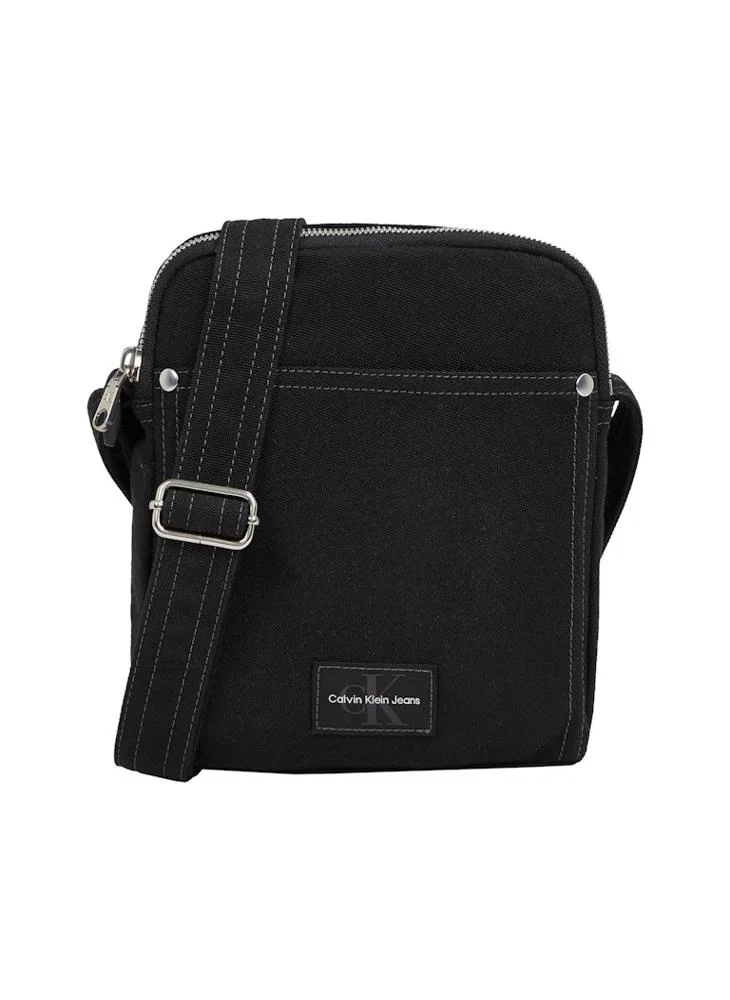 Calvin Klein Jeans Front Zip Messenger Bag