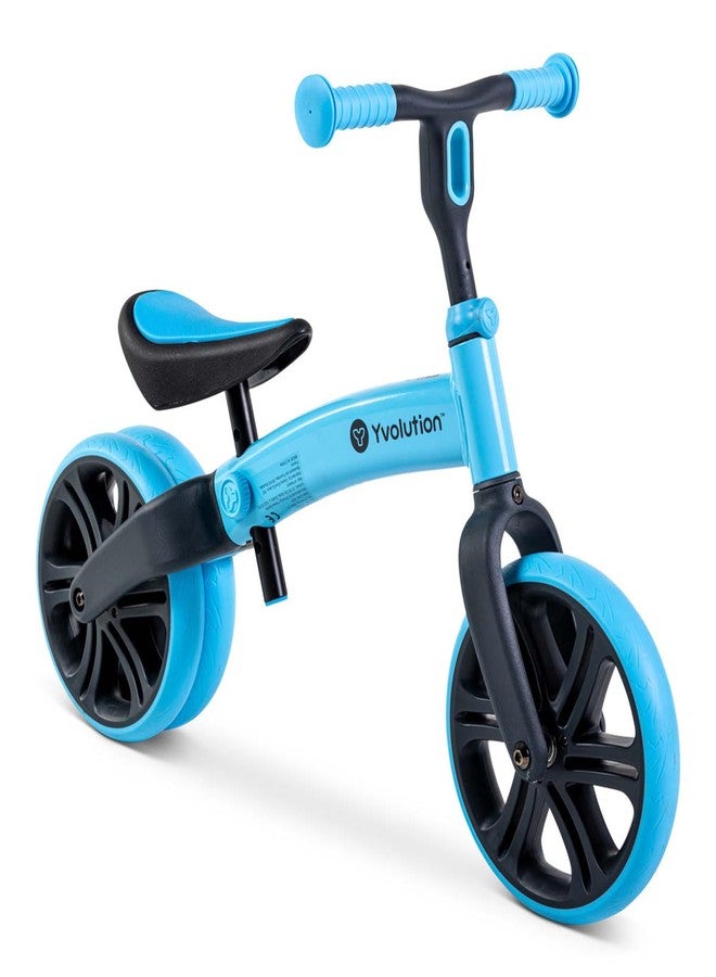 Yvolution Y Velo Junior Toddler Bike | No-Pedal Balance Bike | Ages 18 Months to 4 Years (Blue), medium (101049) - Image 1