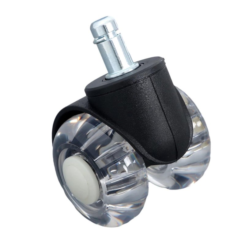 Heavy Duty Universal Chair Caster Wheels 5pcs Quiet Roll for All Floors and Carpet - Image 5