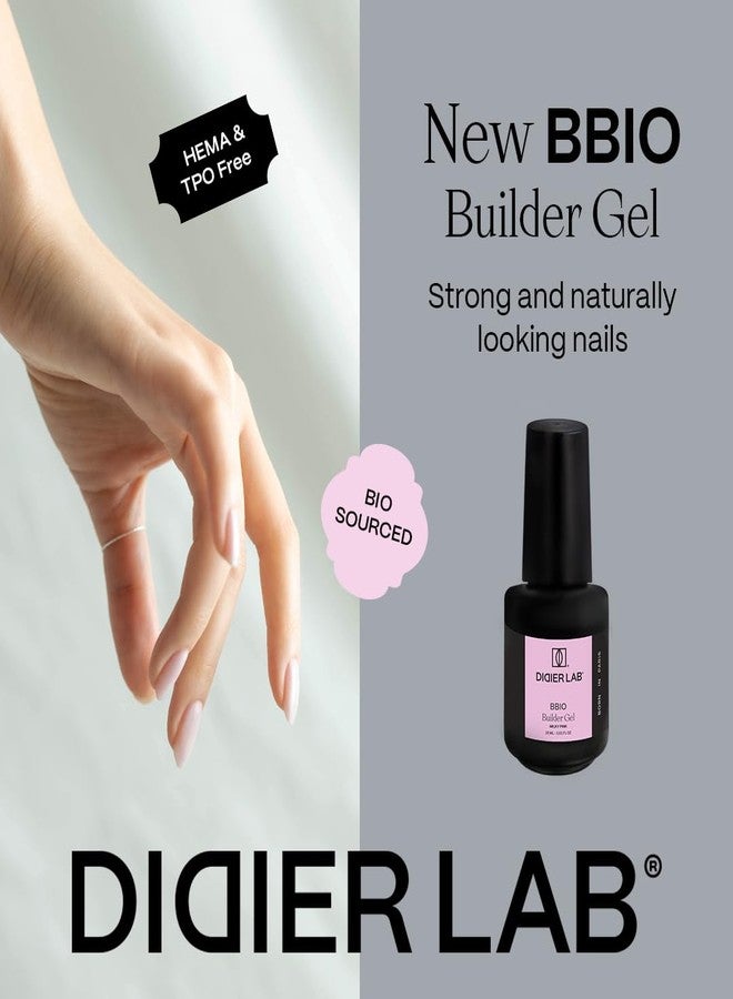 DIDIER LAB BBIO Builder Gel in a Bottle - Natural Skin - Clean Formula Free from HEMA and TPO - Self Leveling Builder Gel for Nails - Nail Builder LED UV Gel for Strengthening Nails - 0.51 fl oz - Image 2