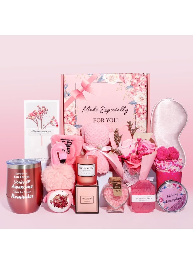 YelaJoy Spa Gift Set for Women, Relaxation Spa Gift Set, Happy Birthday Gifts for Her, Birthday Spa Gift Set for Mom - Image 1