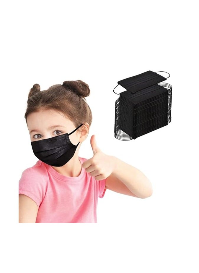 SKP Plastic Black 3-Layer Face Mask (50 pcs)  - Image 5