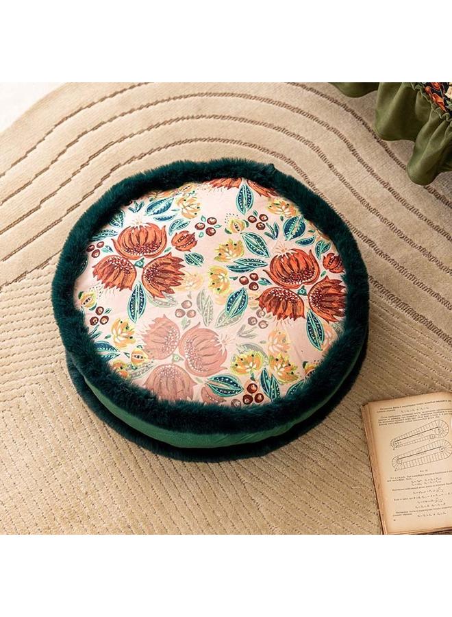 Bluejw Autumn And Winter New Futon Floor And Floor Cool Sedentary Not Tired Household Light Luxury Thickened Round Mat Sit Tatami - Image 5