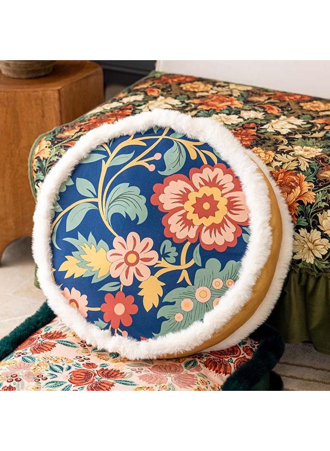 Bluejw Autumn And Winter New Futon Floor And Floor Cool Sedentary Not Tired Household Light Luxury Thickened Round Mat Sit Tatami - Image 3