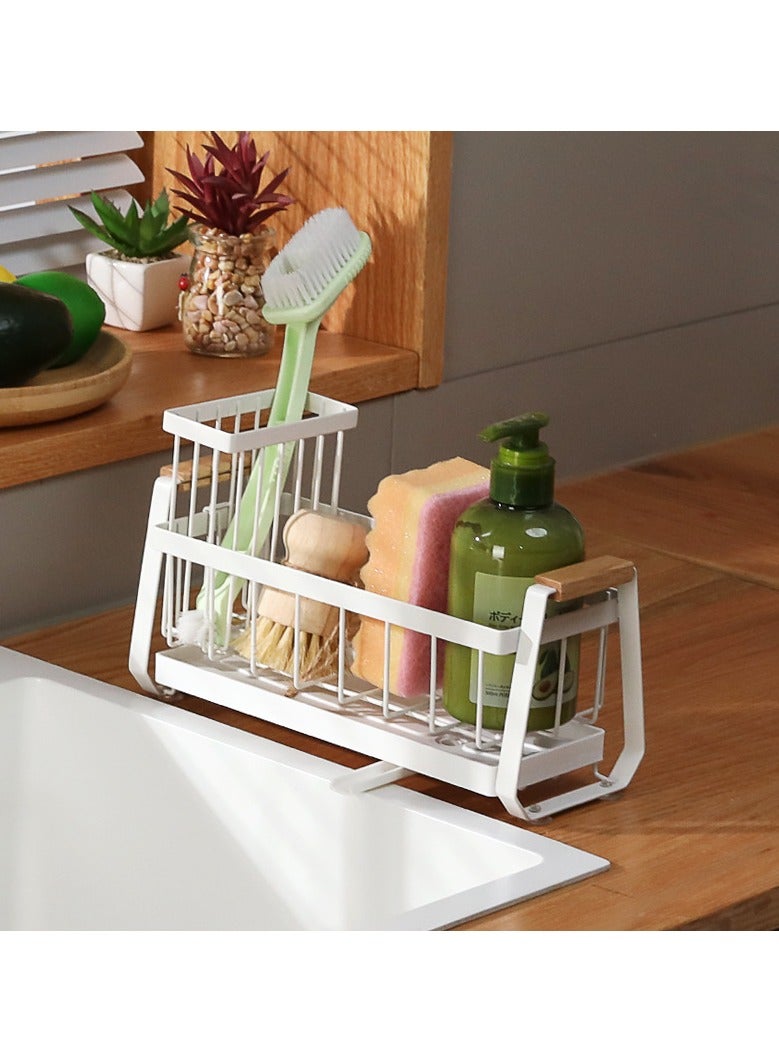 general Kitchen shelves sinks drain racks sinks countertops drain baskets faucets dish soap sponges brushes storage racks - Image 1