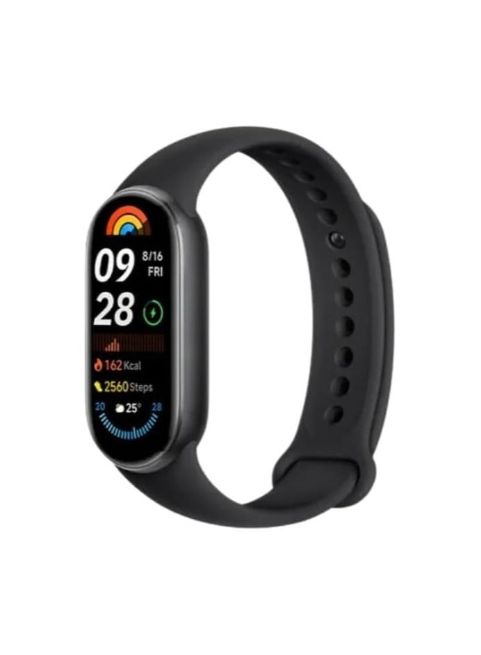 Smart Band 9, 1.62" Amoled Display | 233 mAh Battery | up to 21 Days of Battery Life | Over 150 Workout Modes | BT 5.4 | 50M Water Resistant - Midnight Black|1 year manufacturer warranty  - Image 3