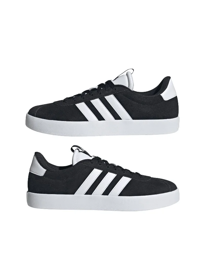 adidas فيل كورت 3.0 أحذية رياضية سوداء للرجال مقاس 6.5