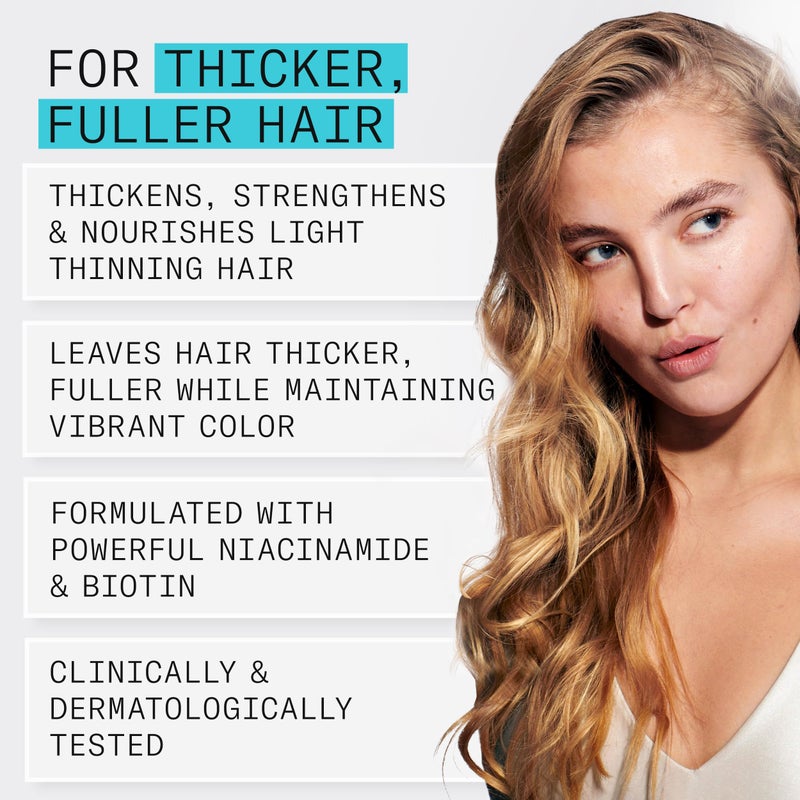 Nioxin Scalp + Hair Thickening System 3 | For Colored or Damaged Hair with Light Thinning | With Niacinamide and Biotin | Trial Size | 1 Month Supply - Image 5