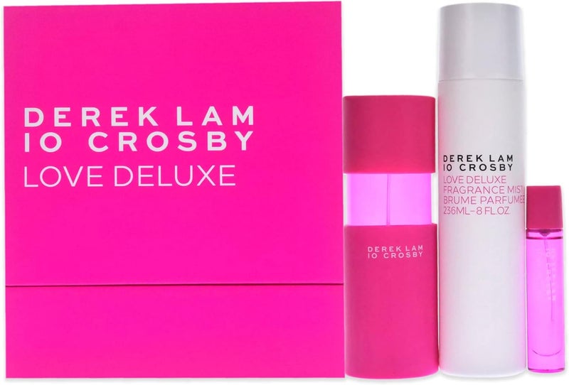 Derek Lam 10 Crosby Love Deluxe Spring - 3 Pc Gift Set with EDP Spray and Fragrance Mist - Image 1