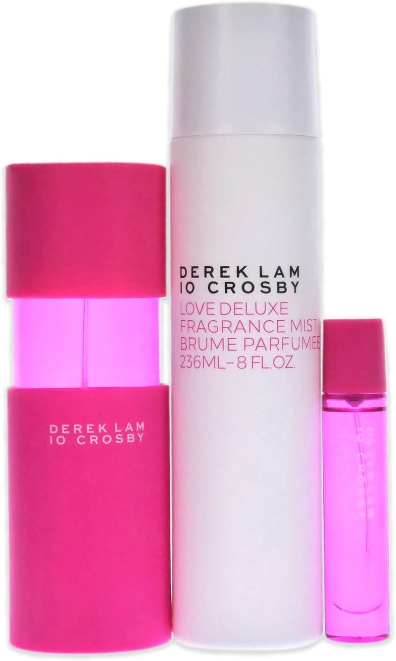 Derek Lam 10 Crosby Love Deluxe Spring - 3 Pc Gift Set with EDP Spray and Fragrance Mist - Image 2