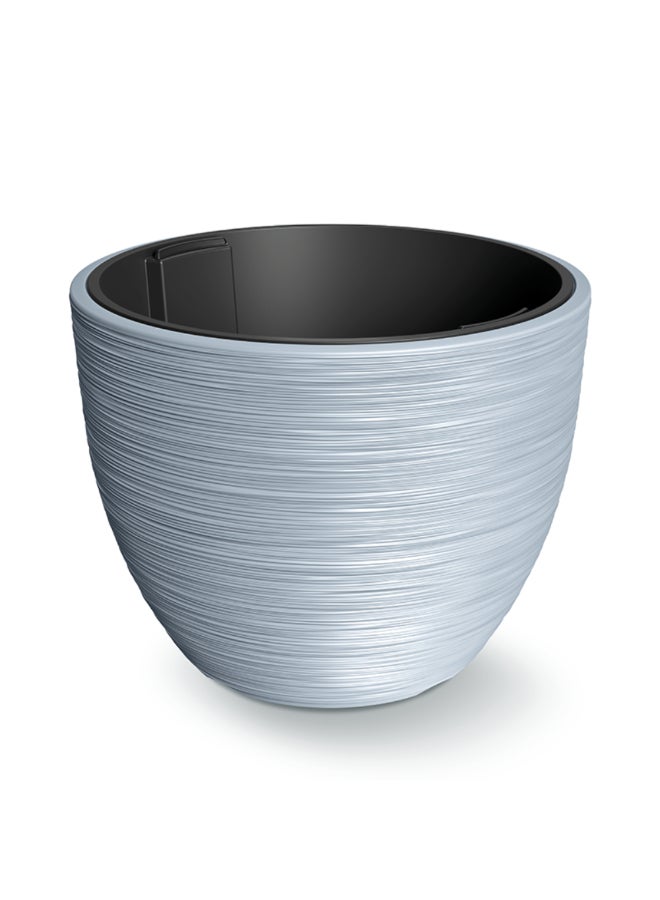 بروسبير بلاست أصيص زهور بتصميم أنيق، لون رمادي فاتح، سعة 92 لترًا، DBFU570-443U