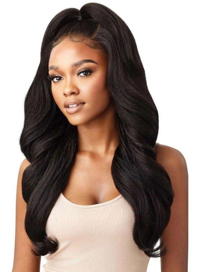 أوتر باروكة شعر صناعية من Outre Perfect Hair Line بفروة رأس صناعية مقاس 13×6 بوصة - JULIANNE 24 (DR2/CHOSWI) - Image 4