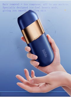 Bosidin IPL Sapphire Freezing Laser Hair Remover for Hair Removal and Improvement of Skin Appearance for Unisex on the Face Underarms Legs and Arms  - Image 5