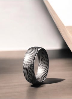 Amazing Titanume Steel Ring For Men Size 10