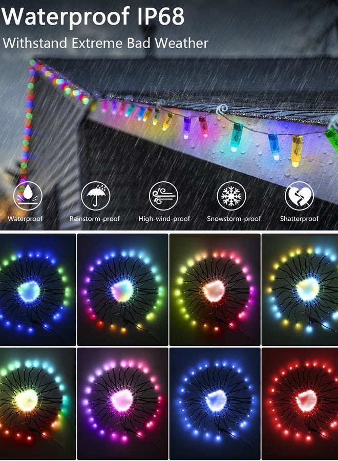 ALITOVE DC 12V WS2811 12mm Diffused Digital RGB LED Pixel Light Individually Addressable Round LED Module 500 pcs 10x 50pcs/Strand IP68 Waterproof - Image 5