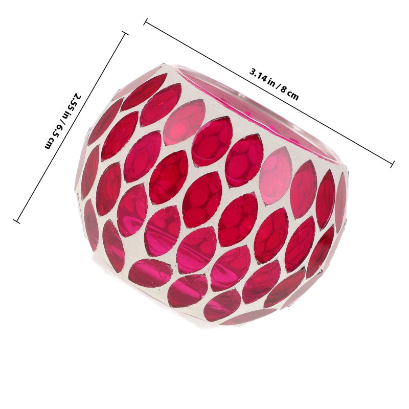 Candle Holder Candle Holder Glass Tealight Holder Candle Stand Decoration Candle Cup Delicate Tealight Candlestick Decor Ornament - Image 2