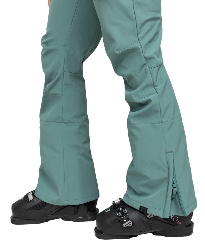 Roxy Women's Rising High Ski Pant â€“ 15K Waterproof Stretch Snow Pant, SKINNY Fit, PFAS-Free, Sea Pine, X-Large - Image 2