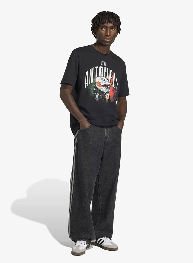 Adidas Mer Formula 1 Team Kimi Antonelli Graphic T-Shirt - Image 5