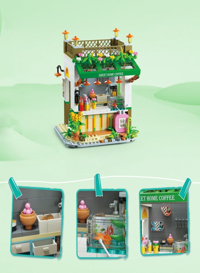 DIY Dollhouse Kit Wooden DIY Miniature Dollhouse Kit Christmas Gift Parent-Child Toy - Image 3