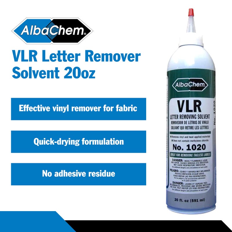 AlbaChem Heat Transfer Vinyl Remover for Fabrics 20 fl. oz - Image 2
