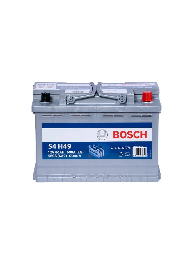 بطارية سيارة بوش DIN 80 12V 80AH