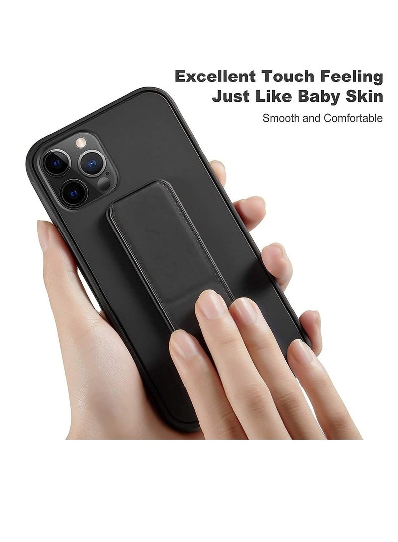 Multi-Function Silicone Case for iPhone 12 Pro Max with Magnetic Stand & Car Mount Compatibility - Image 3