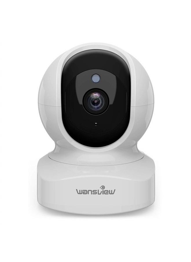 wansview Home Security Camera, Baby Camera,1080P HD wansview Wireless WiFi Camera for Pet/Nanny, Motion Alerts, 2 Way Audio, Night Vision, Compatible with Alexa Echo Show, with TF Card Slot and Cloud  - Image 1