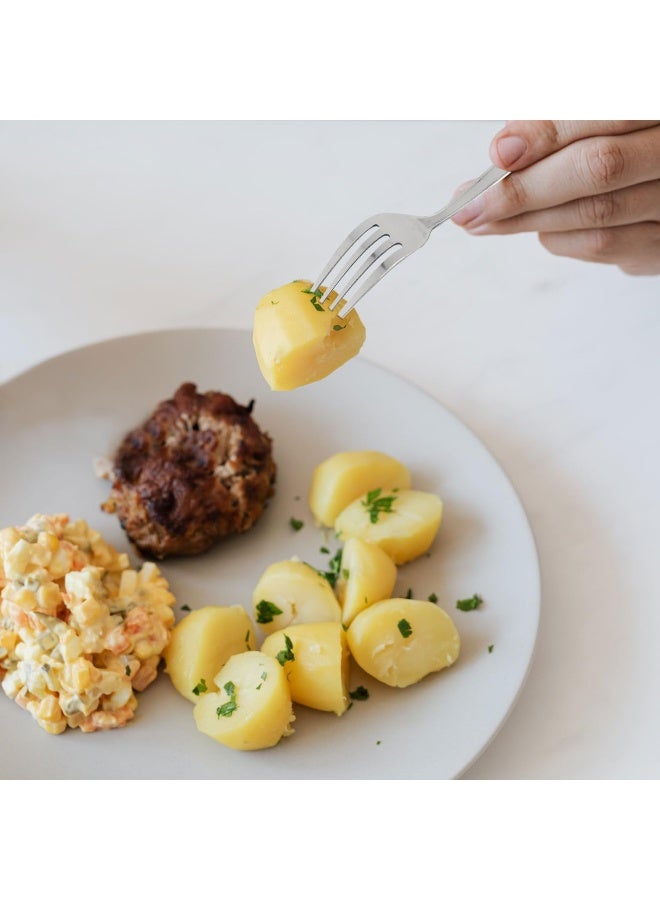 RAJ RK Stainless Steel Tea Fork 3Pc Pack - Venice, RK0111, Tea Fork, Sip Fork, Beverage Fork, Bite Fork - Image 5