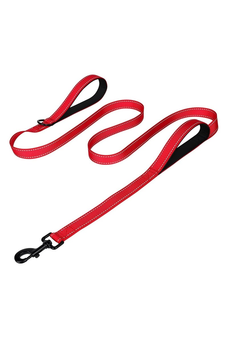 مقود كلب قوي مزدوج المقابض – للكلاب الكبيرة التي تشد