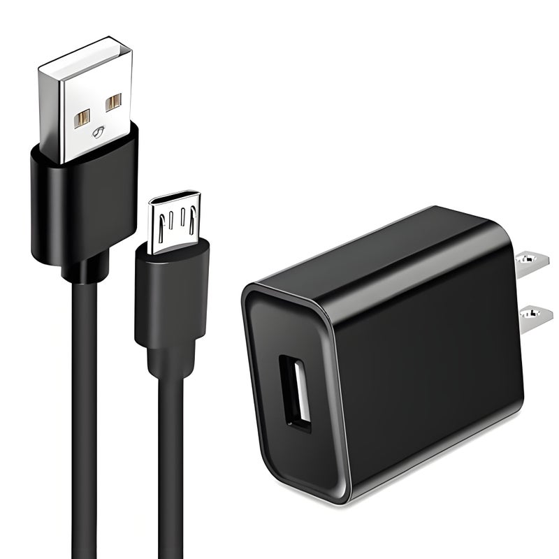 Goffeu Micro USB Power Cable Adapter Charger for Roku Streaming Stick, Roku Express Plus, Rokus Premier/Plus, Rokus Voice Remote Pro Wall Charger Power Cable - Image 1