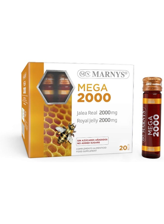 MARNYS Mega 2000 Royal Jelly Vials 20S  - Image 1