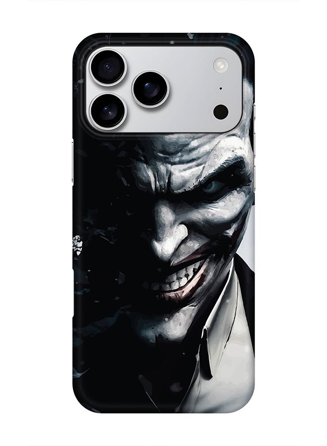 Stylizedd For iPhone 17 Pro Max,Case, [Compatible with MagSafe] Magnetic cover Slim fit Protection Matte, - Arkham Joker