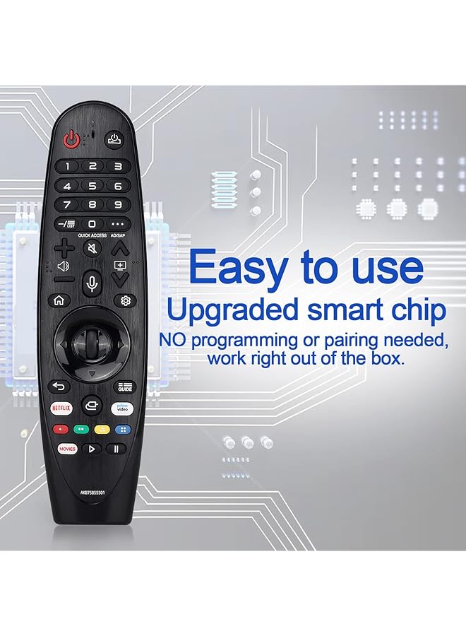 إيروريكس جهاز تحكم عن بعد بديل متوافق مع تلفزيون Lg 4K Lcd Led - Image 3