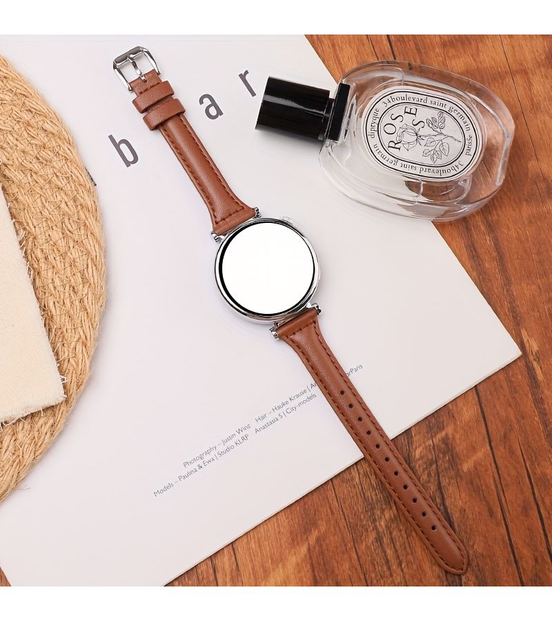 Pink 20mm Elastic Watch Strap Compatible Galaxy Watch 6 5 4 3 Active Huawei GT GT2 GT3 Pro Xiaomi Smartwatch - Image 5