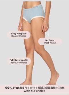 Intimate Queen Intimate Queen Yew Tree Bae Full Coverage Hipster Undies (Pack Of 3)  - Image 3