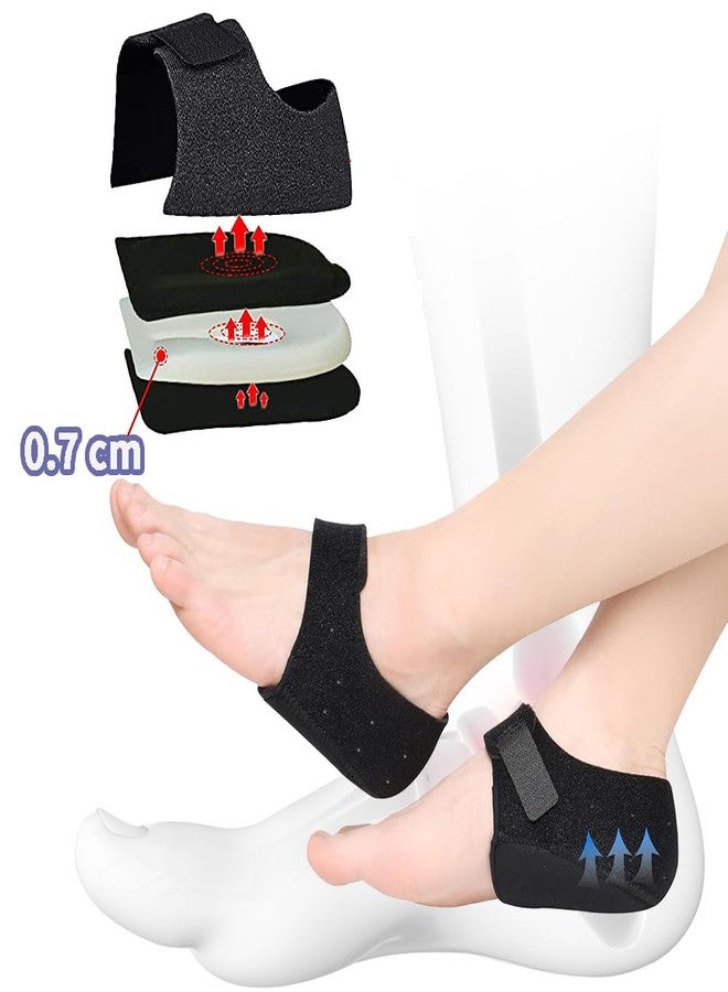Obtheleg Heel Pad Breathable Gel Heel Cups Heel Pain Relief Foot Care Products Foot Support for Men Women (S size) - Image 5
