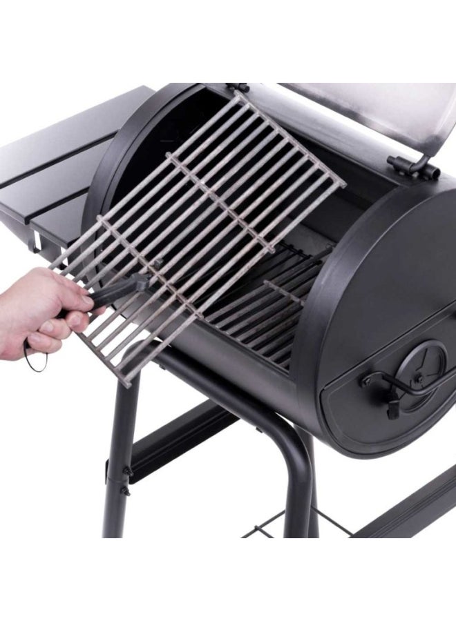 Charbroil Durable and Portable American Gourmet Charcoal Grill with Wheels Black 40 x 32.3 x 23.9 Inch - Image 3