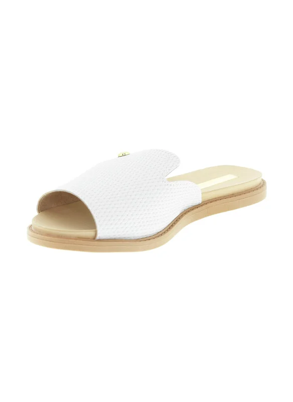 موليكا Moleca Ladies Flat Sandals Off White | Made In Brazil