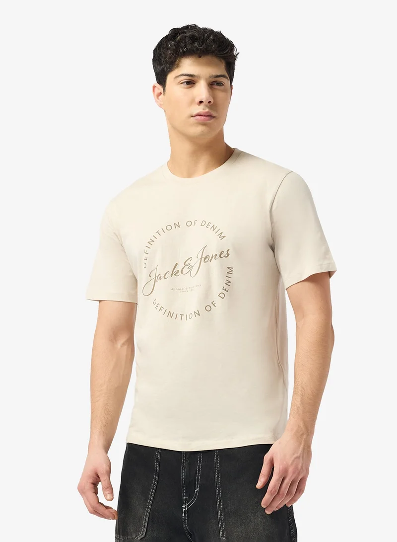 Graphic Crew Neck T-Shirt