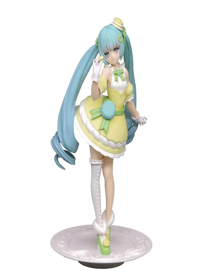FURYU Corporation - Hatsune Miku Exceed Creative Figure -SweetSweets Series Macaroon Citron Color ver.-