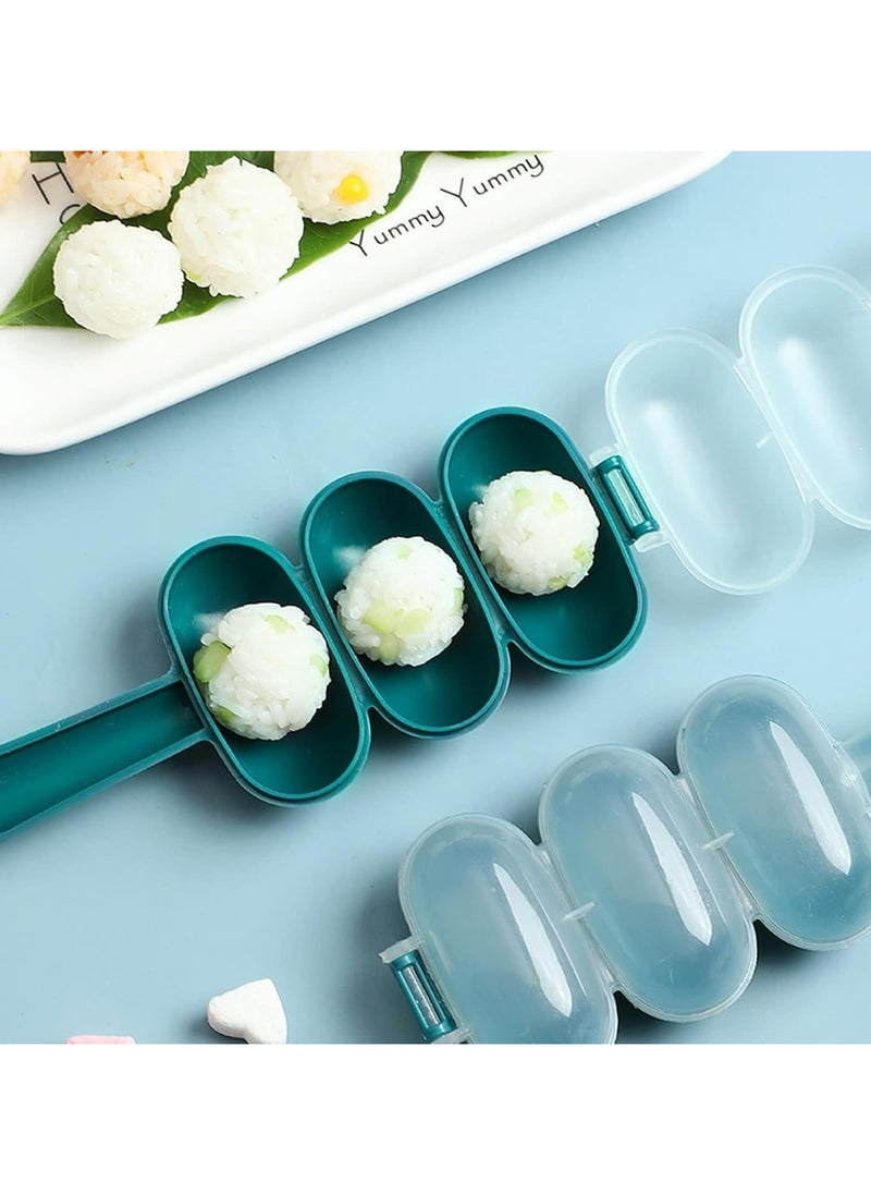 Oasisgalore - 4 Pcs Rice Ball Shakers - DIY Sushi Mold for Kids, Non-Stick Kitchen Tools - Image 1