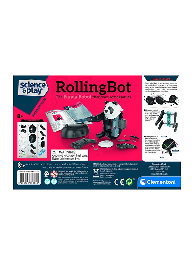 Clementoni Rolling Robot Battery Operated - Image 2