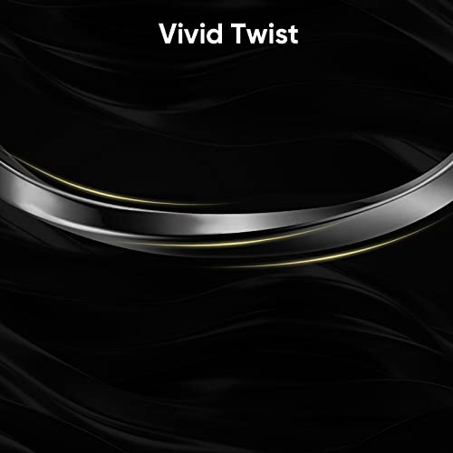 VNOX Cuff Bracelet for Men Women - Twist Mobius Endless Love Bracelet Stainless Steel Bangle Bracelet, Jewelry Gift for Christmas, Birthday, Love, Friendship, Plated Black - Image 4