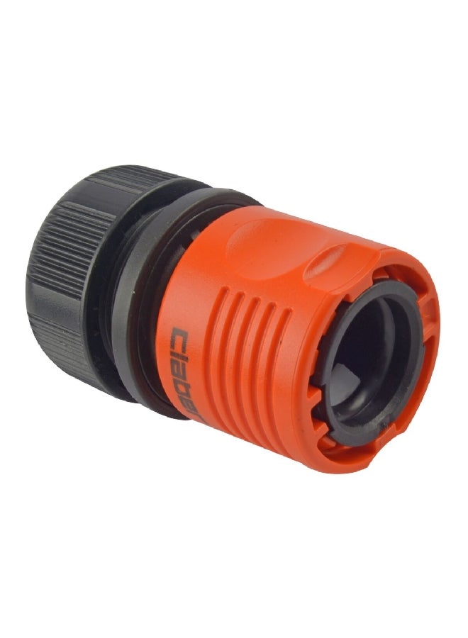 كلابر وصلة خرطوم مقاس من اسود وبرتقالي 5/8 انش JE85690000 - Image 1