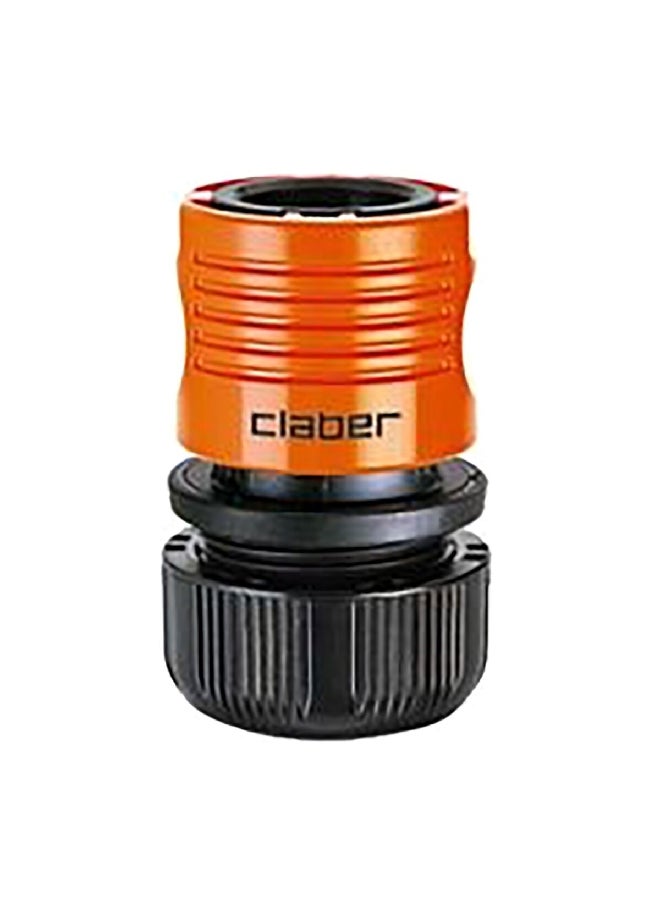 كلابر وصلة خرطوم مقاس من اسود وبرتقالي 5/8 انش JE85690000 - Image 2