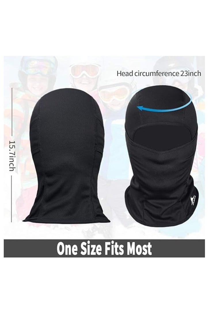 INSIJAM 2PCS Balaclava Face Mask Ski Mask UV Protector Lightweight for Motorcycle Cycling Running - Image 4