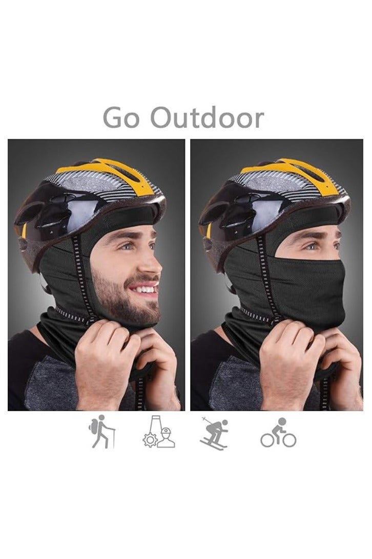 INSIJAM 2PCS Balaclava Face Mask Ski Mask UV Protector Lightweight for Motorcycle Cycling Running - Image 3