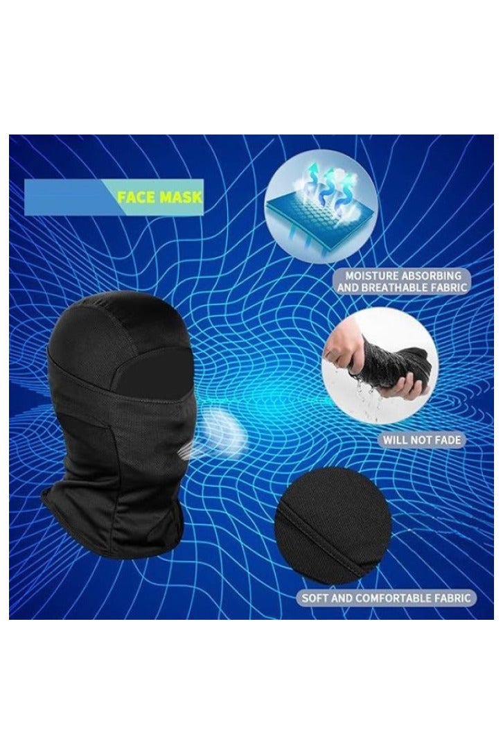 INSIJAM 2PCS Balaclava Face Mask Ski Mask UV Protector Lightweight for Motorcycle Cycling Running - Image 2