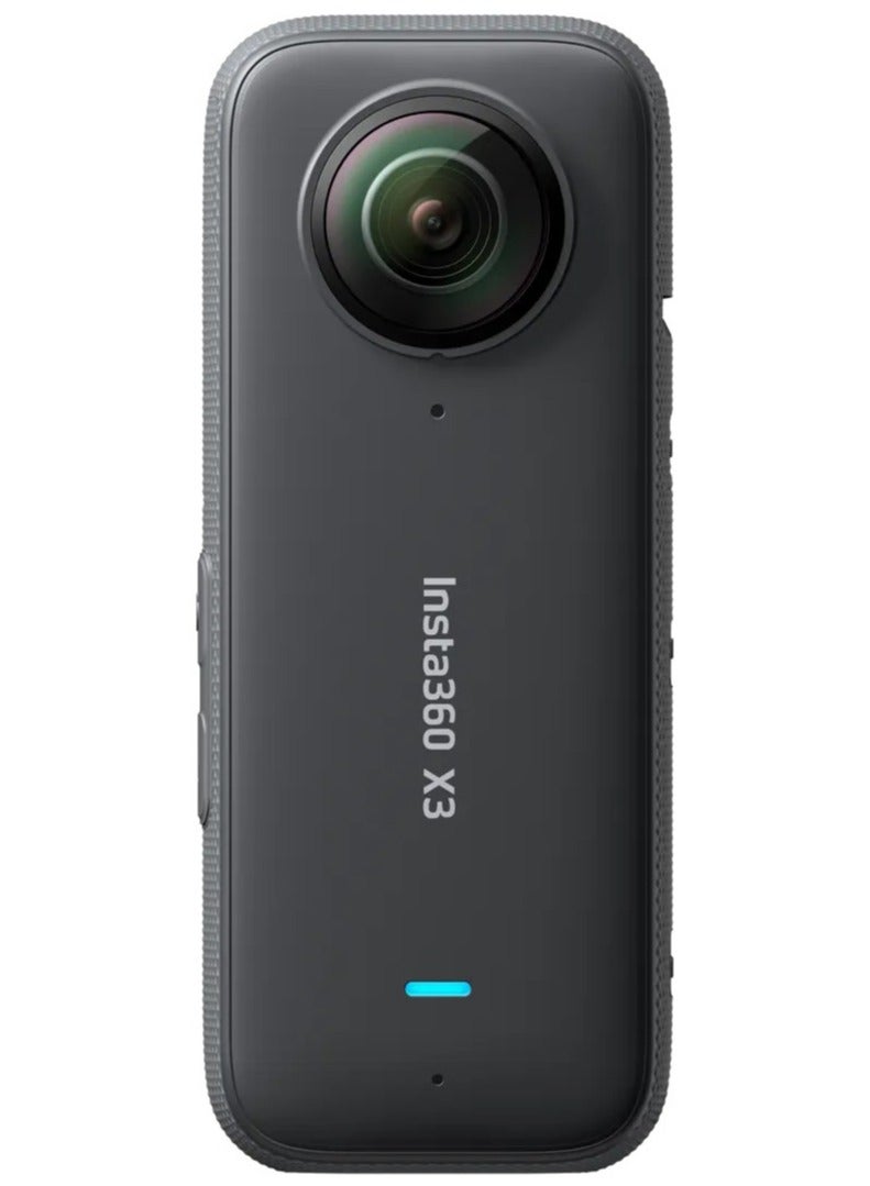 Insta360 X3 360-Degree Action Camera, 5.7K Video, 72MP Photos, 1/2" Dual Sensors, 6.7mm Lens, F1.9 Aperture, 2.29" Display, Waterproof - Image 2